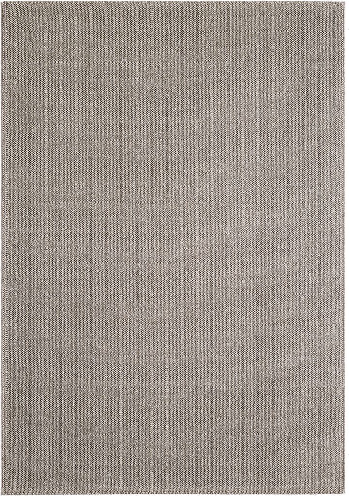 Villa Möbel Looivo Wohnzimmer-Teppich, Schlingenteppich, Frisee, Einfarbig, Farbe:Braun, Grösse:200x290 cm