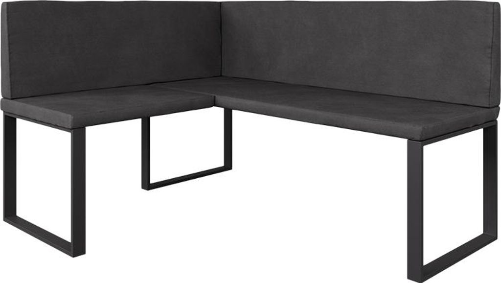 Vicco Esszimmer-Eckbank Ravon, 120 x 150 cm, Anthrazit