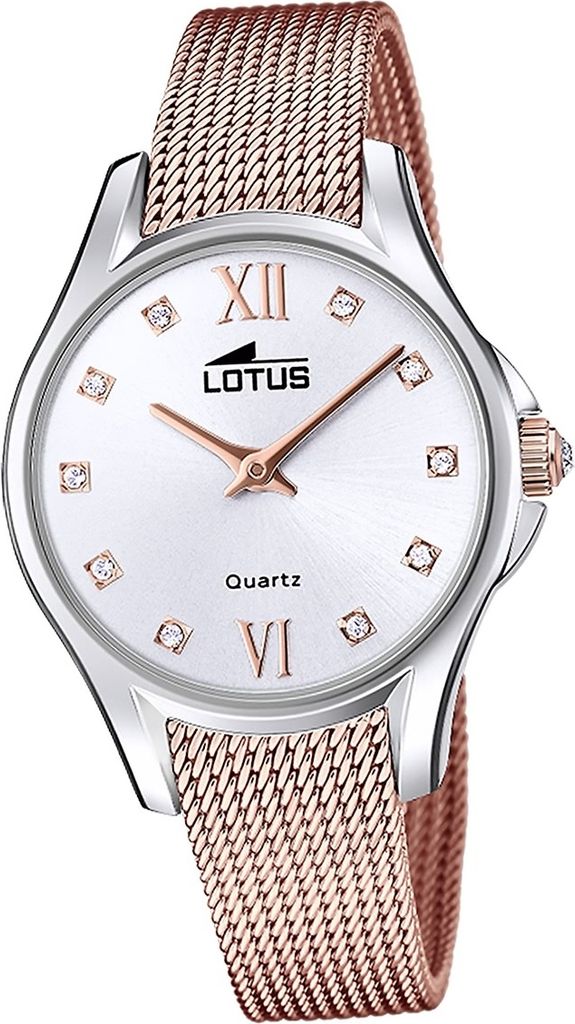 Lotus Edelstahl Damen Uhr Armbanduhr rosegold Luxus Elegant Classic D2UL18799/1