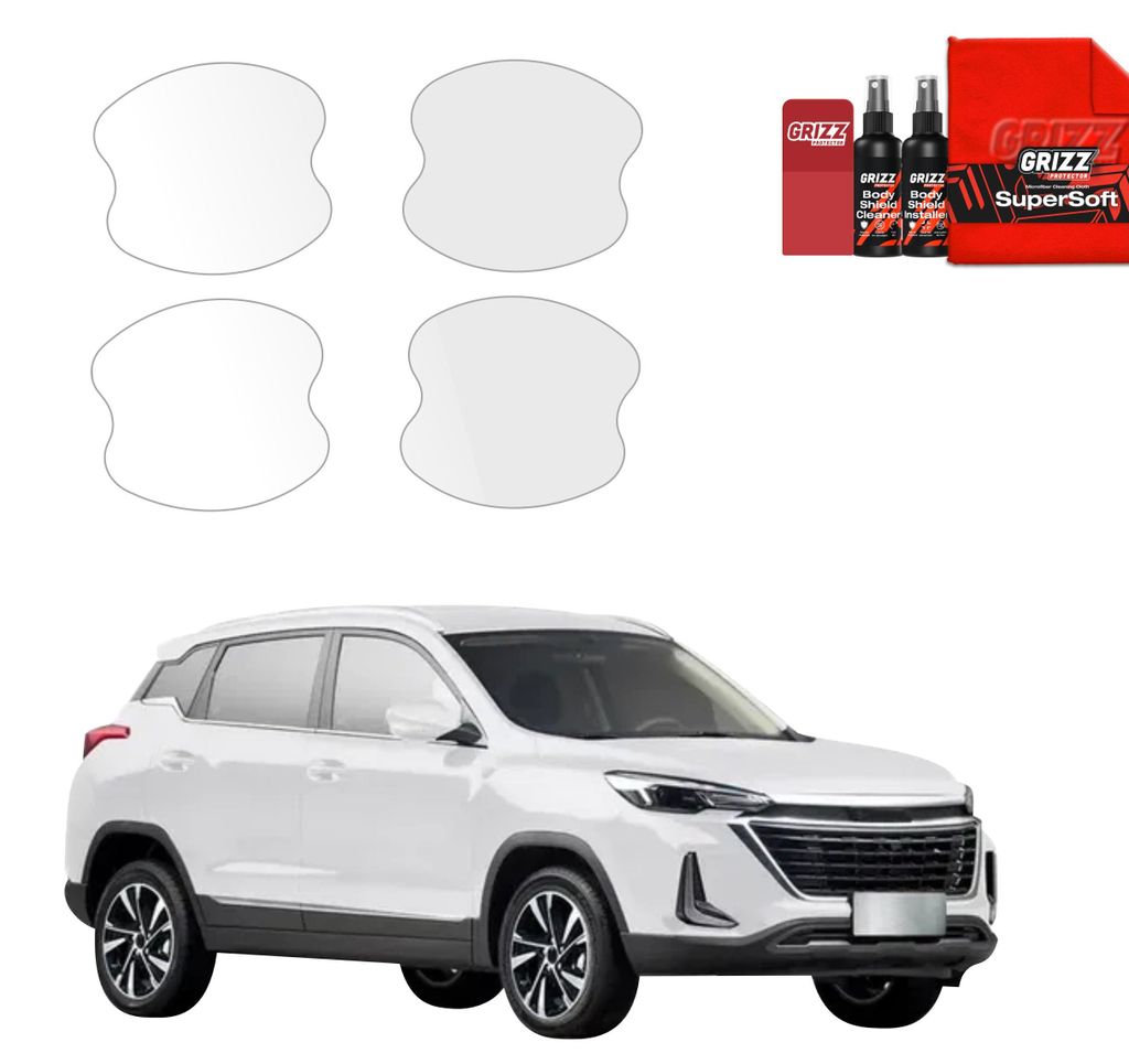 4in1 Schutzfolie Grizz Protector für Türgriffmulden - BAIC BEIJING 3 (2023-2026)