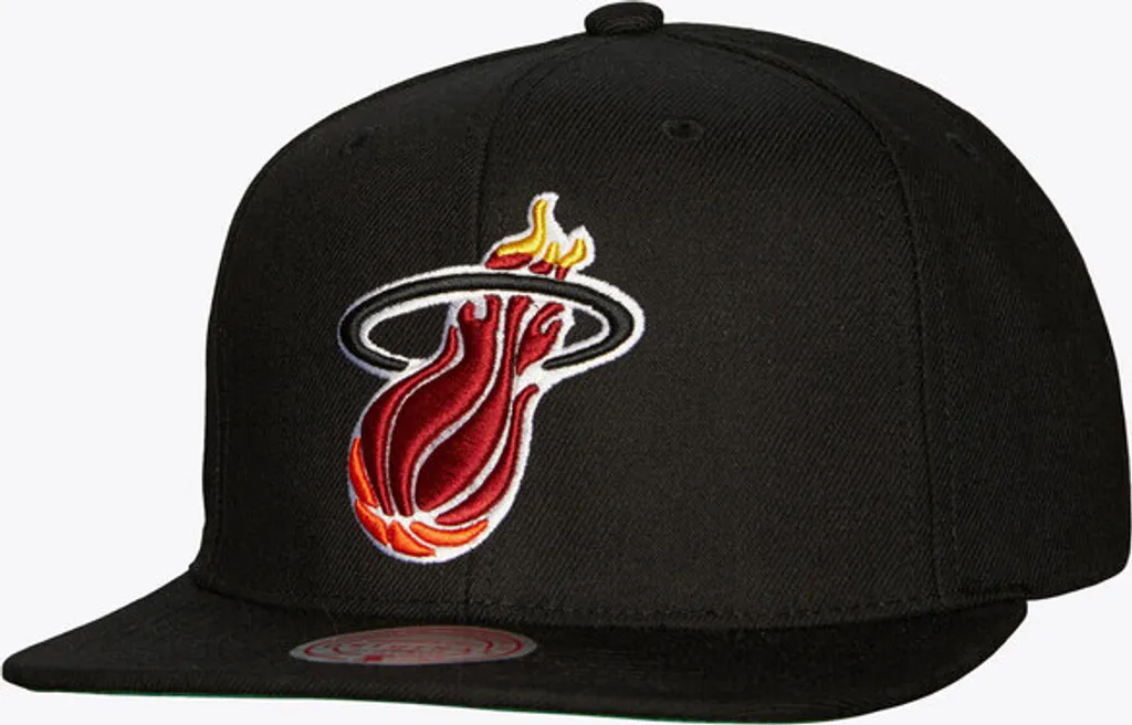 Casquette Basket NBA Miami Heat Mitchell & Ness Idéale pour le Quotidien