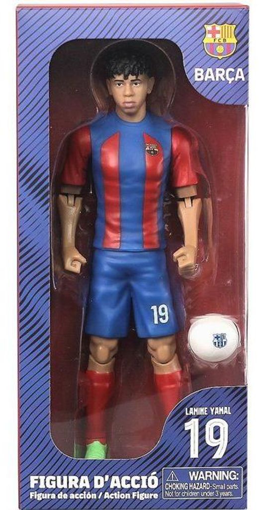 Figurine articulée – Lamine Yamal – FC Barcelone – MEGABLEU Image du produit 