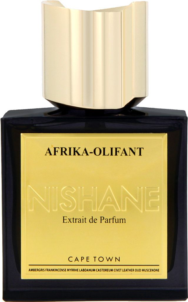 A bottle of Nishane Afrika-Olifant Extrait de Parfum.