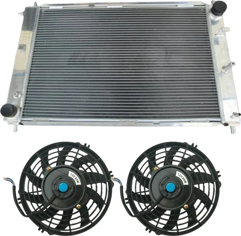 Radiateur Ford Mustang GT V8 - Amélioration Refroidissement Aluminium 755x476mm