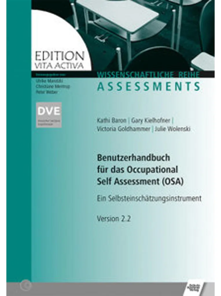 Manuel Occupational Self Assessment OSA pour évaluer l'autonomie adulte