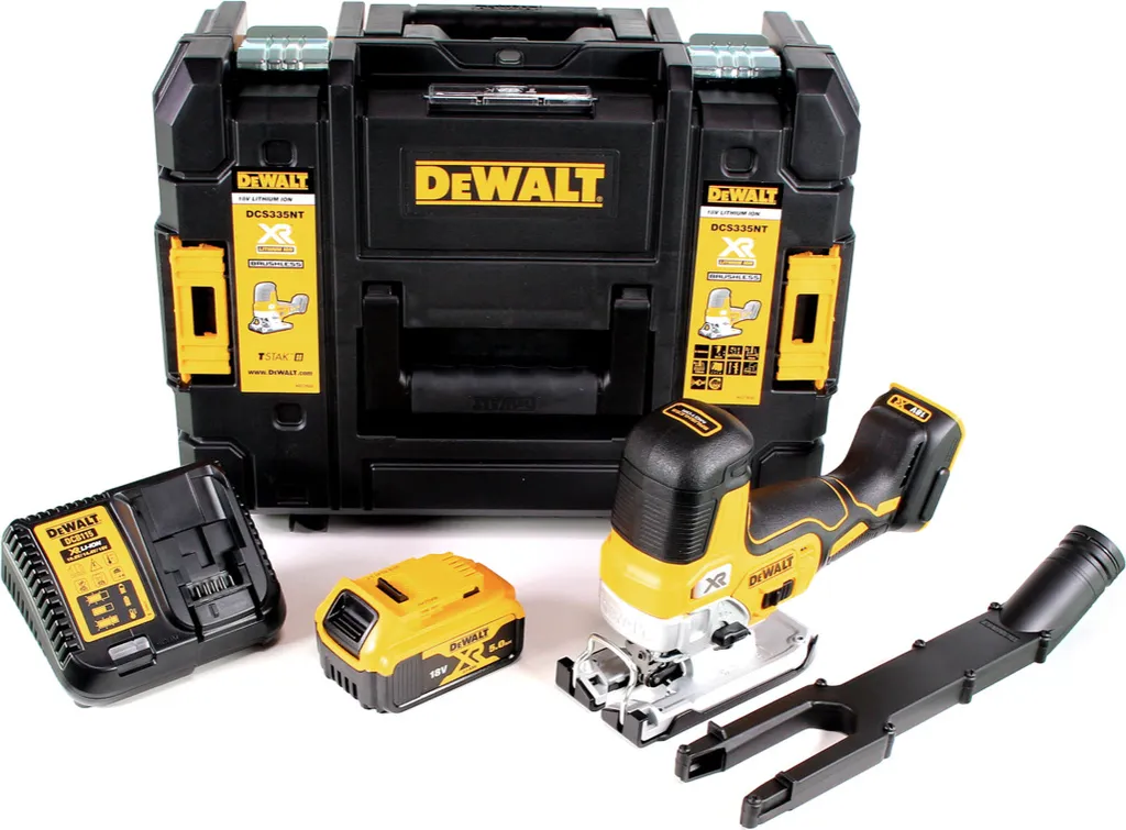 Scie Sauteuse DeWalt DCS335P1 18V : Fini les Câbles et les Coupes Déviées