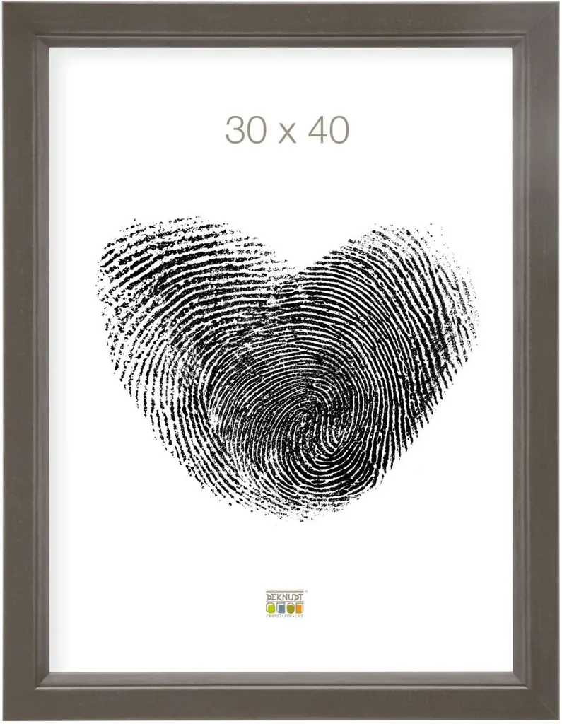 Cornice S42L Grigio 18x24 | Il Legno che Racconta la tua Storia - 5