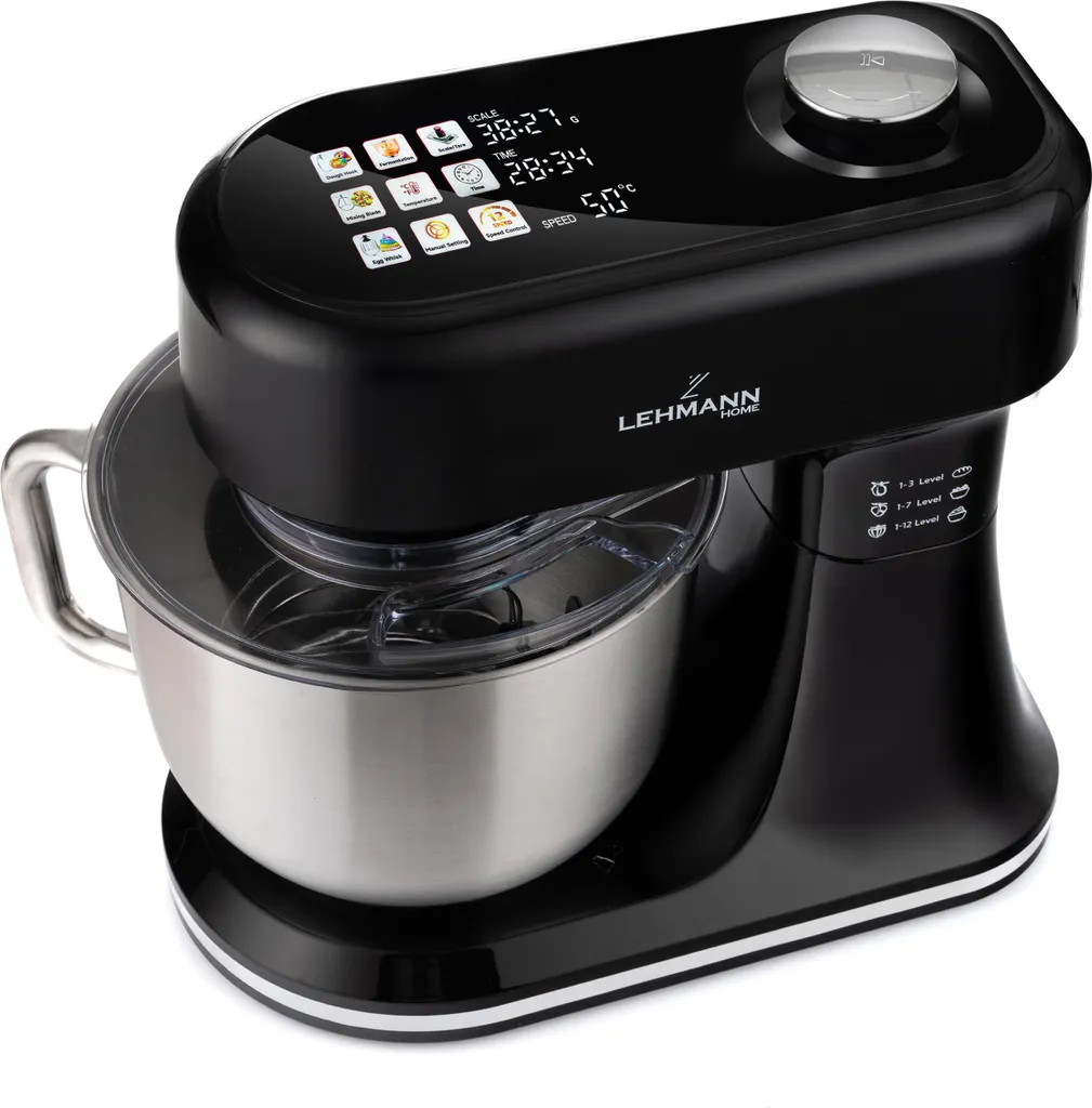 Robot Pâtissier Connecté Lehmann 1500W avec Balance et Écran Tactile - 10