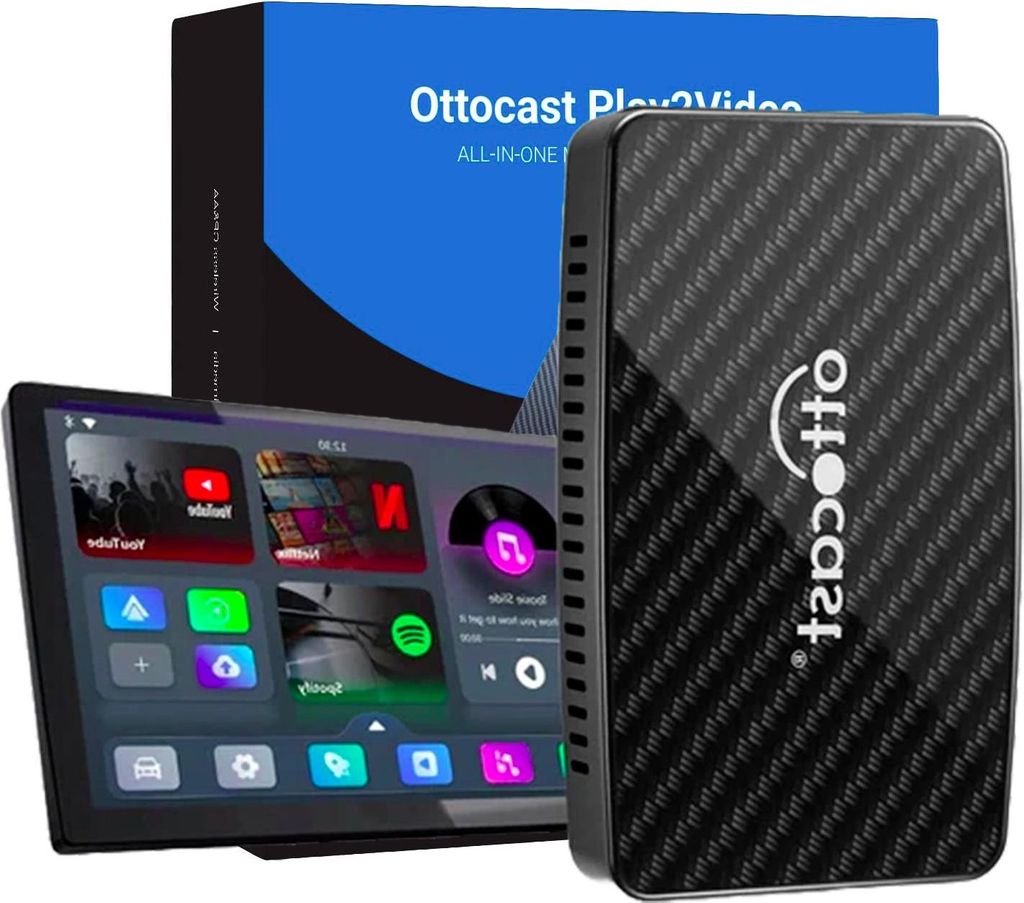 Ottocast Play2Video Pro Adaptateur sans fil pour voiture Image du produit 