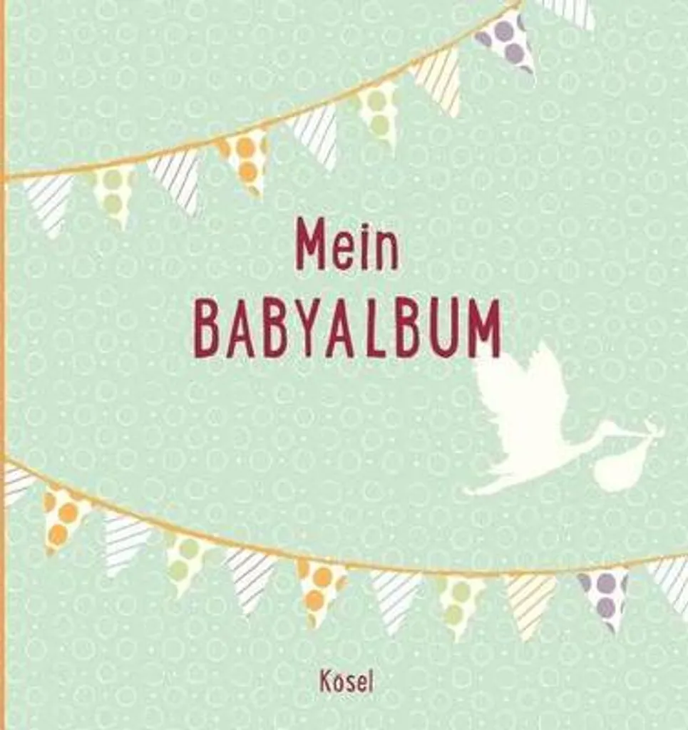 Album de souvenirs bébé à compléter pour la première année de vie