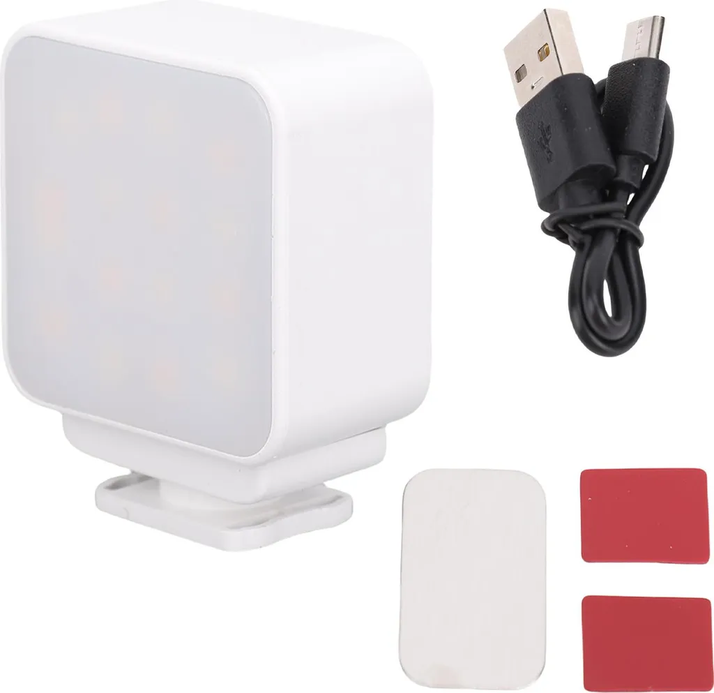 Mini Luce LED Pocket 3 - Illuminazione 16 Perle per Video 4K