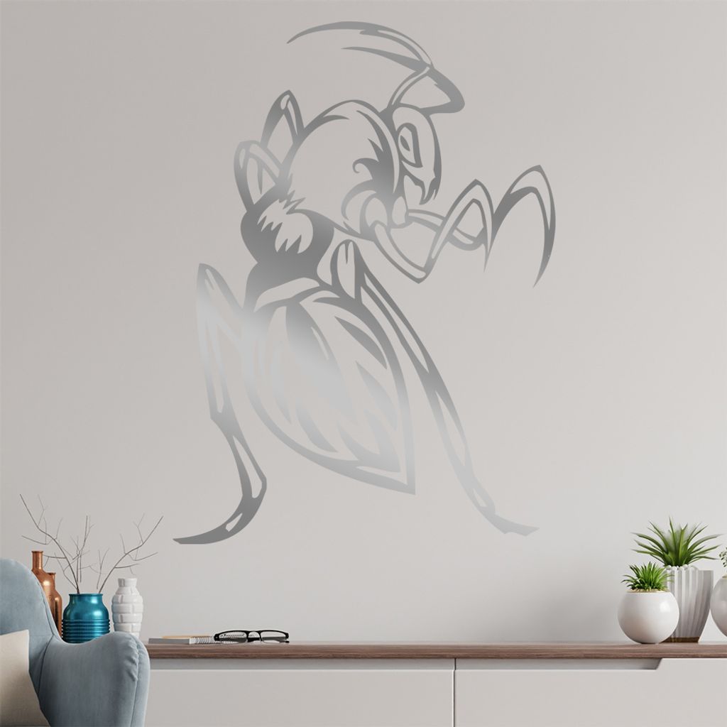Killer Insekt Wandtattoo in 6 Größen - Wandaufkleber Wall Sticker - Dekoration, Küche, Wohnzimmer, Schlafzimmer, Badezimmer