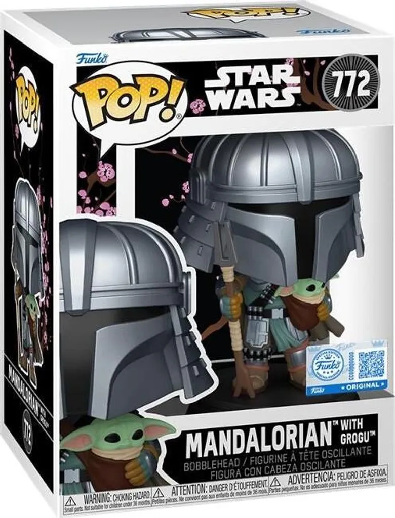 Statuette Mandalorian et Grogu : Objet de Collection Star Wars Premium - 2
