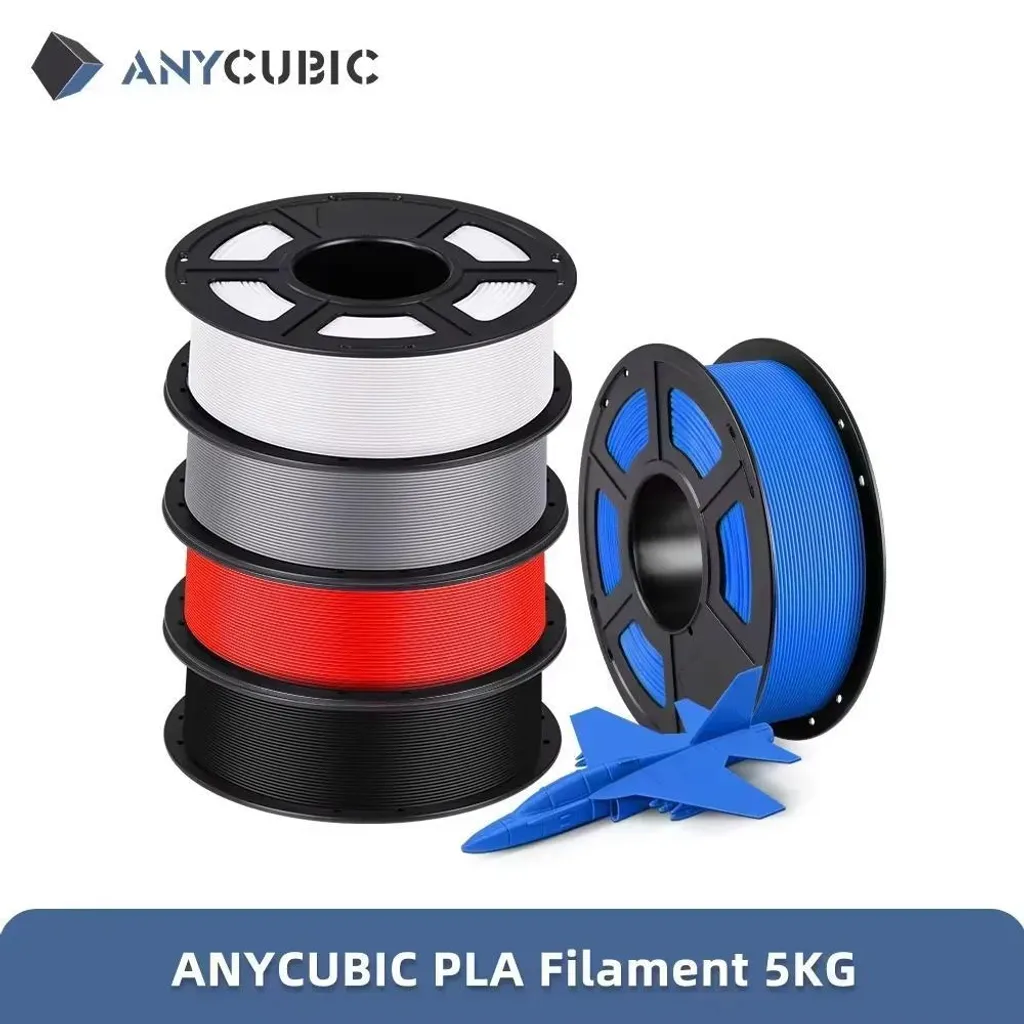 Filament PLA 1,75 mm Noir 5kg - Idéal Prototypage et Impression FDM - 2