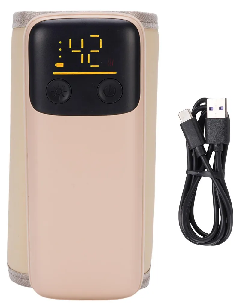 Chauffe-biberon rapide 6 niveaux de chauffe avec batterie 6000 mAh
