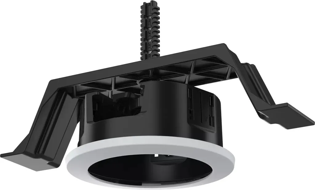 Support encastrable plafond pour caméra Axis M3125-LVE TM3212 Noir Blanc