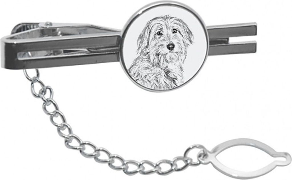 Pyrenaen-Hutehund, Pyrenäenschäferhund I - Krawattenklammer mit Hund, personalisierter Krawattenclip, einzigartiges Geschenk für Männer von der...