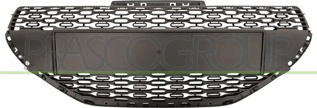 Grille de calandre avant centrale pour Peugeot 208 I 2012-2019 Prasco