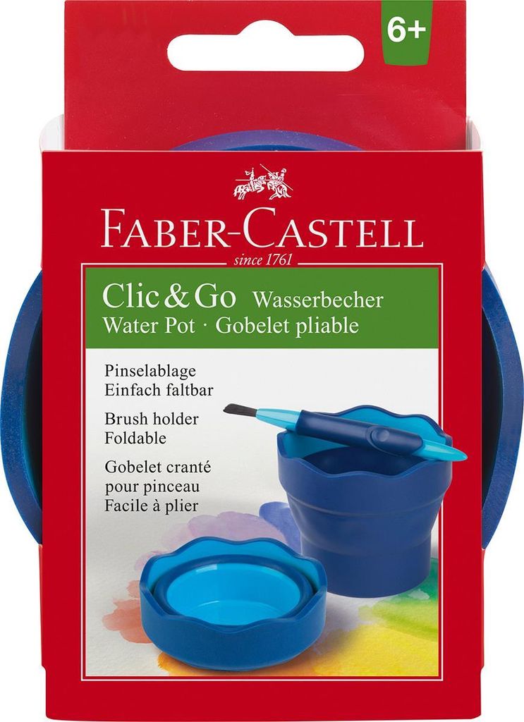 Wasserbecher Clic&Go blau Produktbild 
