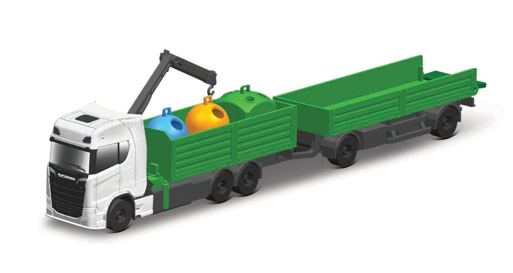 Maisto - Mini maszyny robocze, recykling Scania 770 S Zdjęcie produktu 