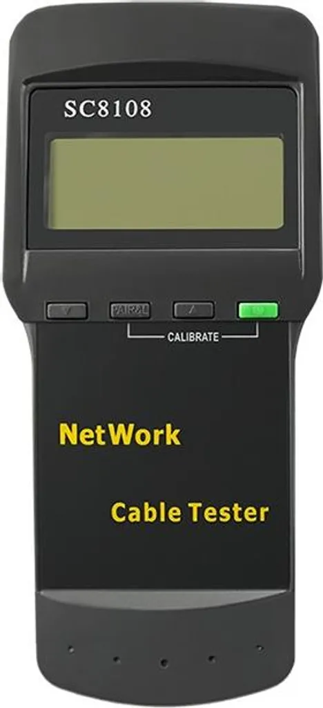 Testeur Réseau LAN RJ45 et BNC Qoltec pour Câblage Ethernet et Téléphone