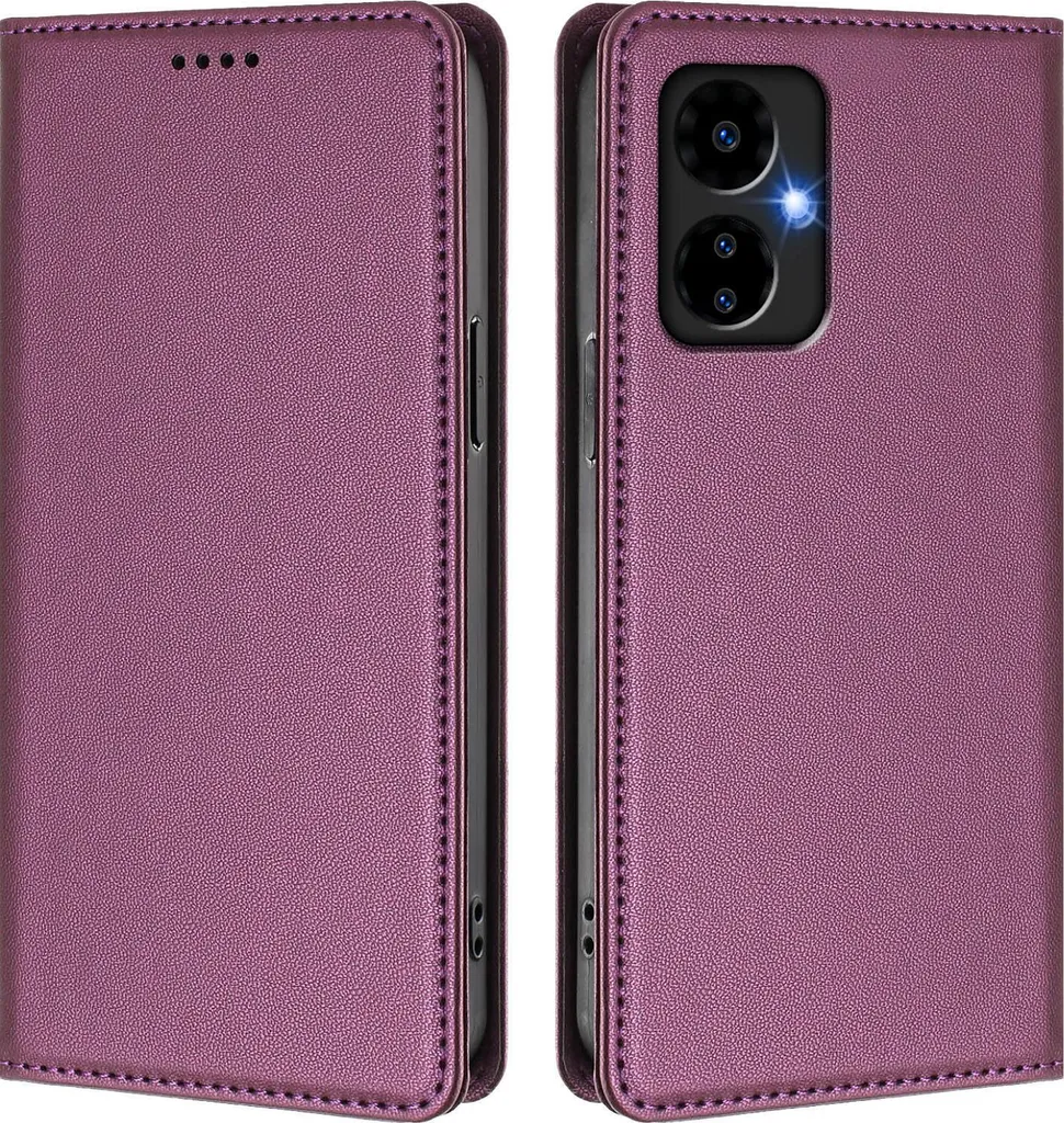 Cover Magnetica Celero 5G 2024 Viola | Protezione in Eco-Pelle Folio