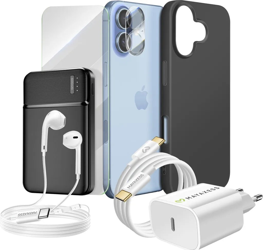 Mayaxess iPhone 17 Pack Completo: Protezione 360° e Carica Rapida
