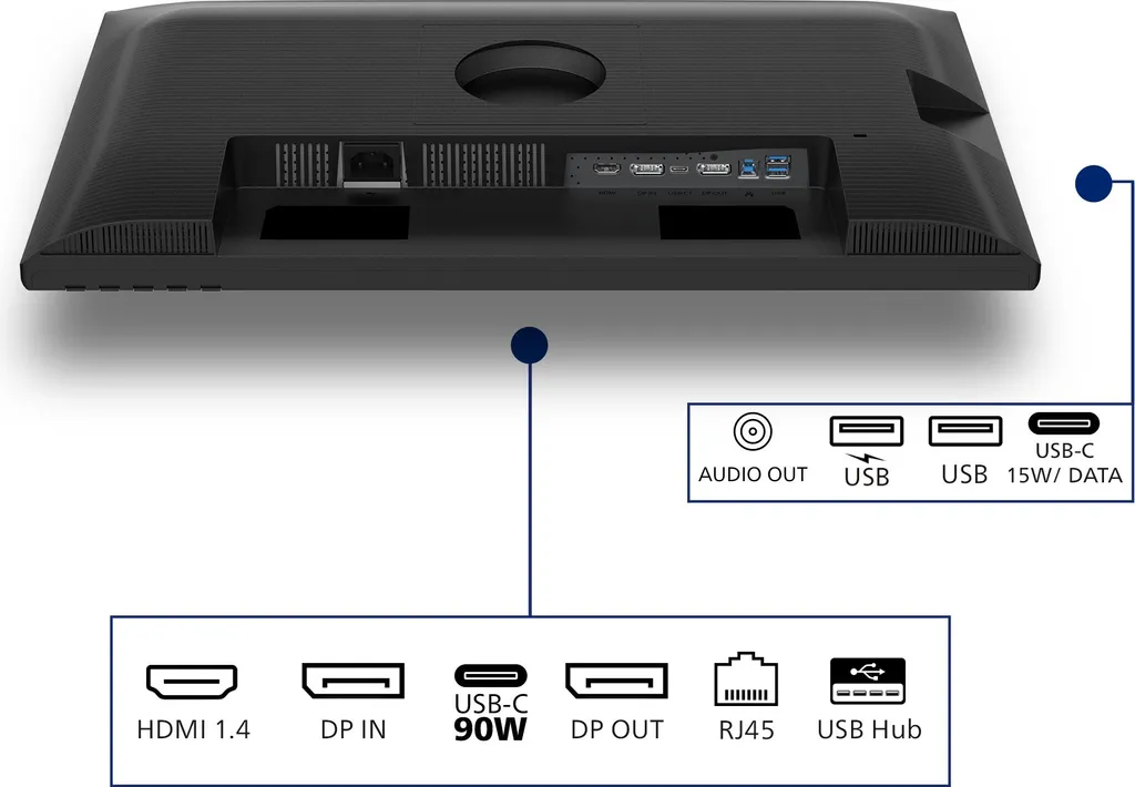 Moniteur IPS 100Hz Philips Écran Large 16:10 WUXGA Confort Visuel - 5
