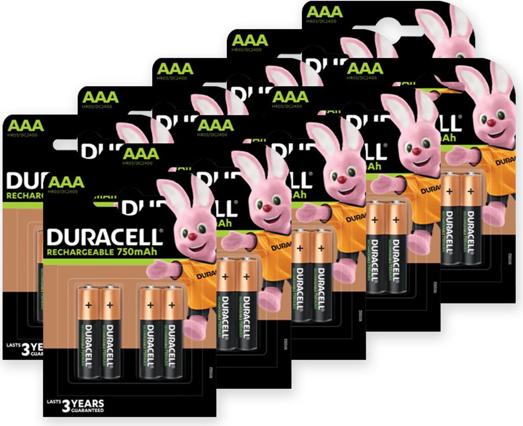 Duracell AAA-Batterie wiederaufladbar Box a 10