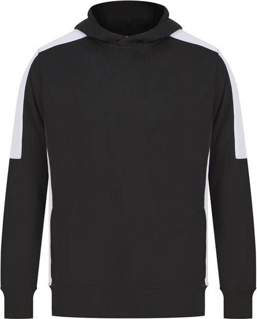 Finden & Hales - "Team" Kapuzenpullover für Herren/Damen Uni RW9610 (XS) (Schwarz/Weiß)