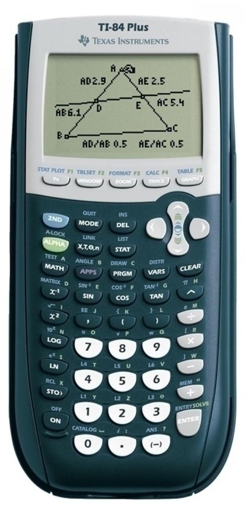 Texas Instruments TI 84 Plus Immagine del prodotto 