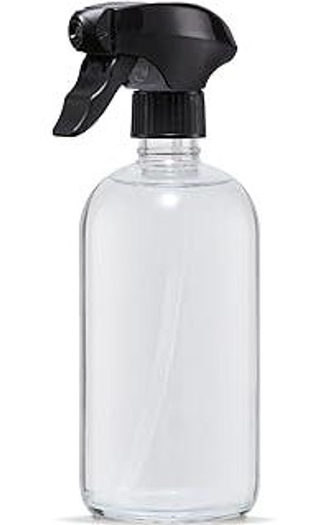 Future Stories Sprühflasche 500 ml aus Glas - für Universal-Reiniger, Textilerfrischer, Haushalt, Pflanzen, tropfsicher