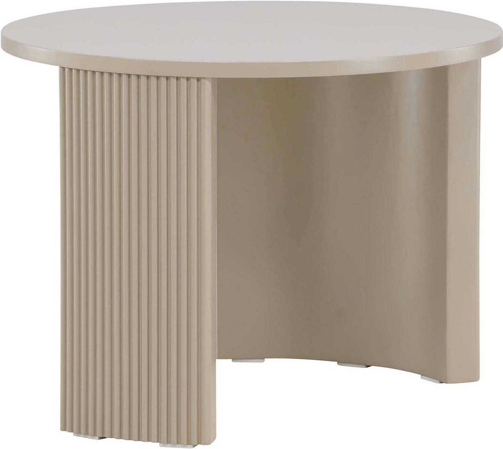 Couchtisch Bristol  Ø60cm - Beige Produktbild 