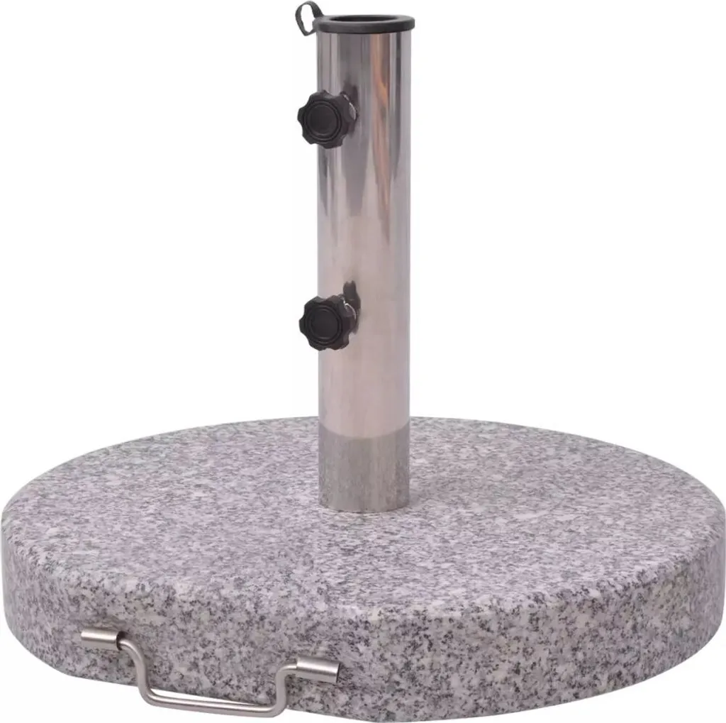 Supporto per ombrellone 30 kg rotondo 45 cm - 7