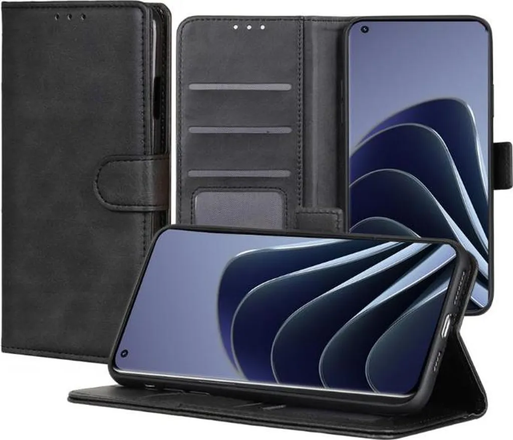 Custodia Portafoglio OnePlus 11 5G Nera - Ecopelle Premium e TPU