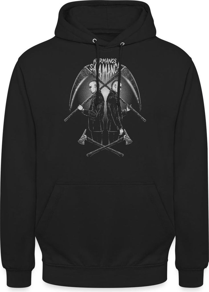 Spreadshirt Breaking Bad Brüder Hermanos Salamanca Zwillinge Uni Hoodie, S, Schwarz