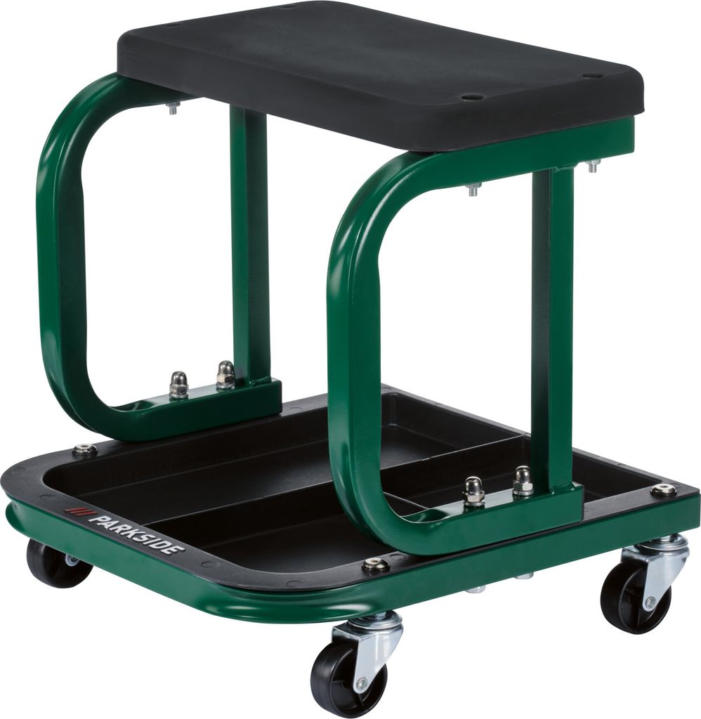 PARKSIDE® Werkstatt-Rollsitz, mit Ablagefächern Produktbild 