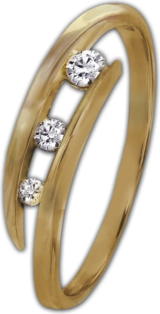 Bague or véritable 333 bicolore évitez l'oxydation taille 58 femme