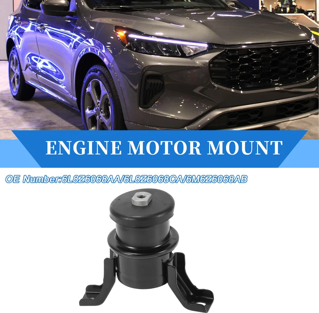 Support Moteur Moteur En Fer Noir Anti-Vibration Pour Ford Escape 2.3L/3.0L