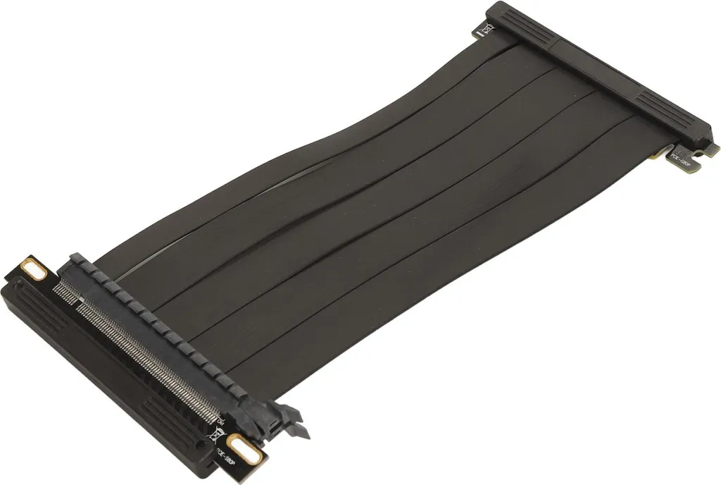 Câble Riser PCIe 4.0 x16 Double Reverse Haute Vitesse pour GPU RTX 3090