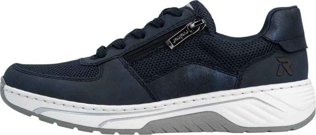 Rieker  Damenschuhe Schnürschuhe Sportive Blau Freizeit Produktbild 