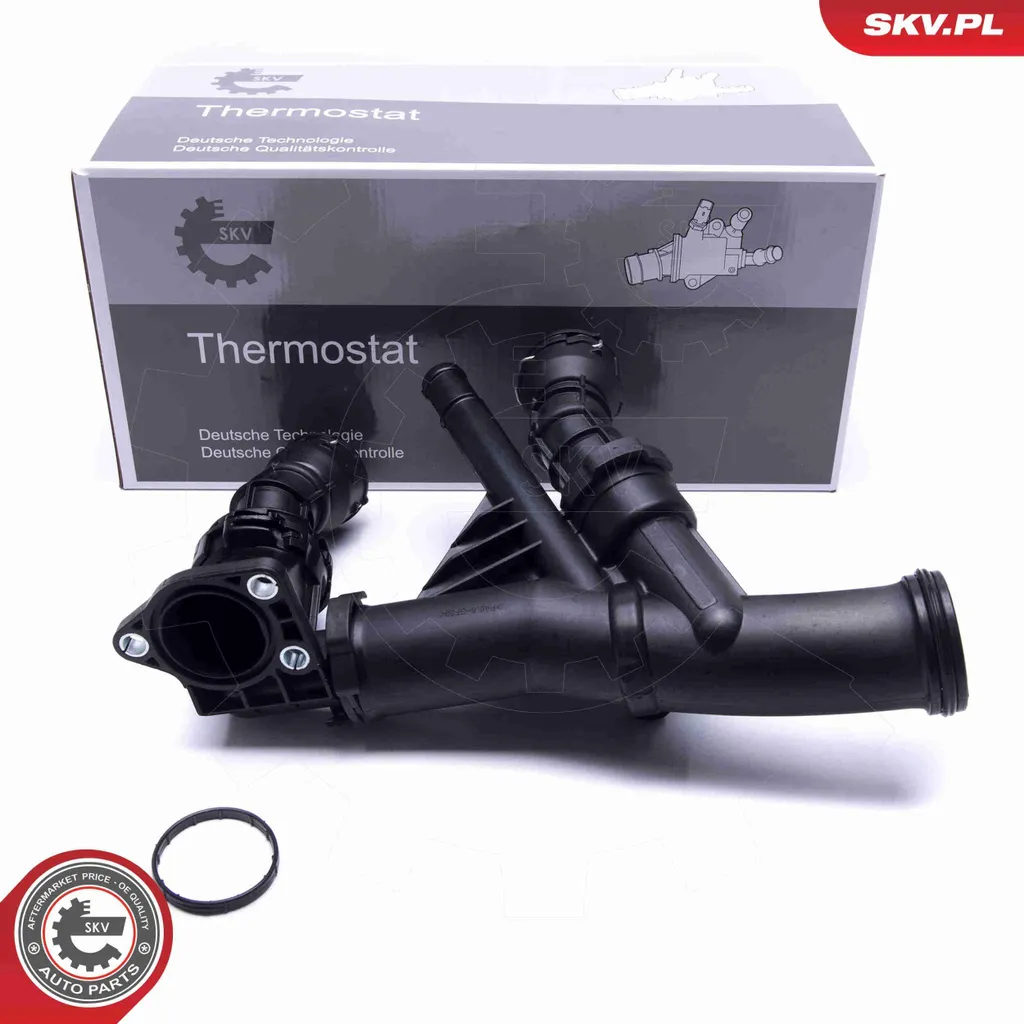 Remplacer le thermostat de liquide refroidissement sur VW Golf 7 et Sharan