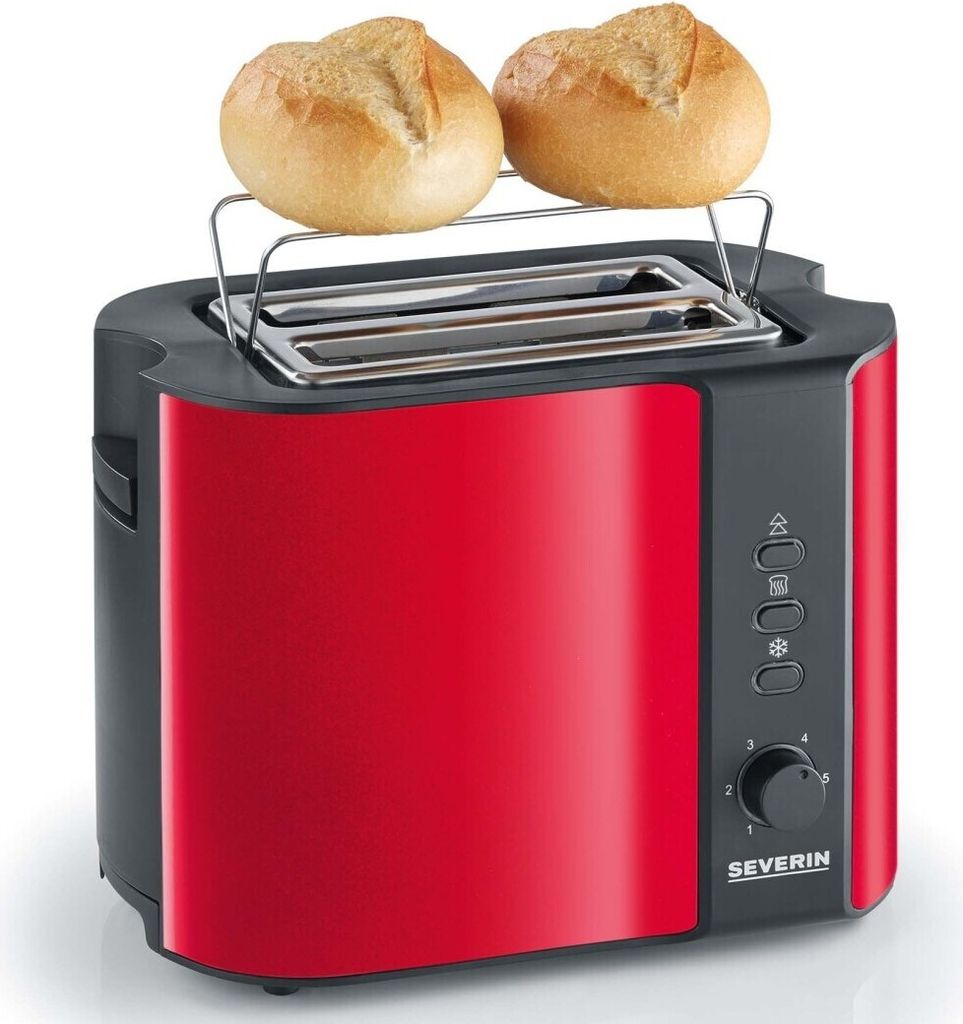 SEVERIN Grille-pain 2 tranches 800W 6pc. Rév. Réchauffeur Image du produit 