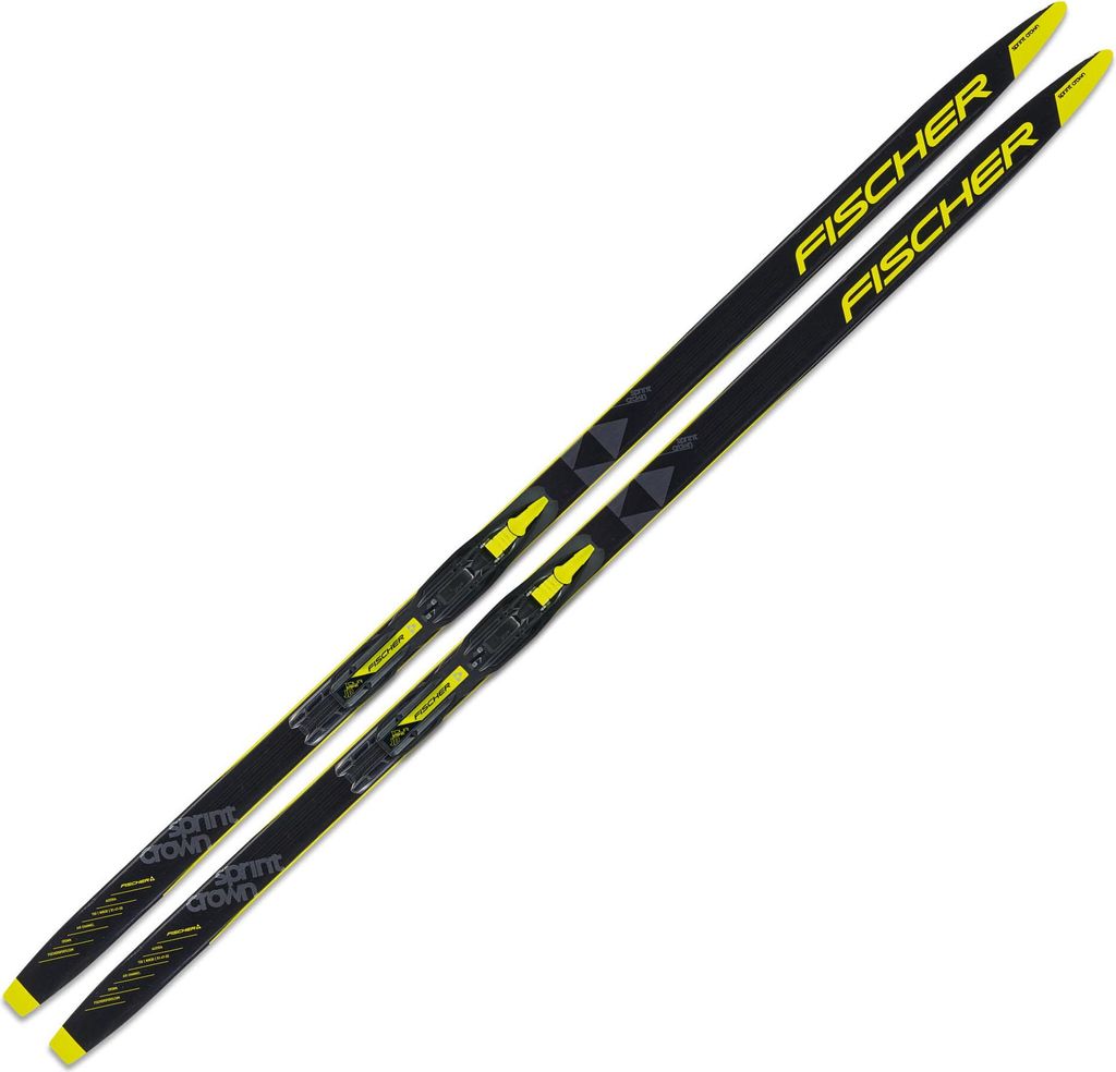 Fischer Junior Sprint Crown inkl. Bindung Langlaufski Schuppenski Klassisch NEU 110