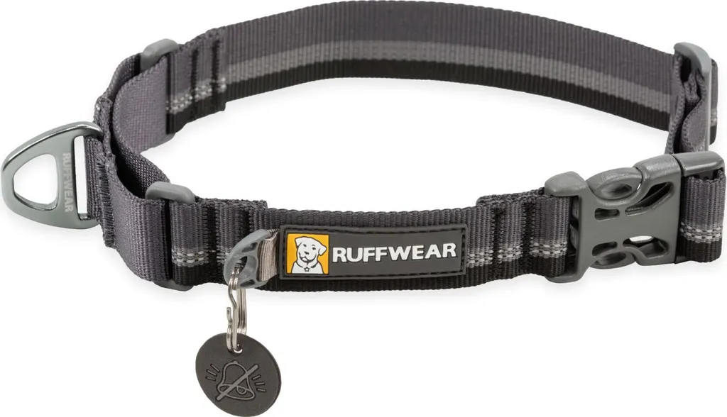 Collier Antifuite Chien Ruffwear Web Reaction Martingale Gris Basalt