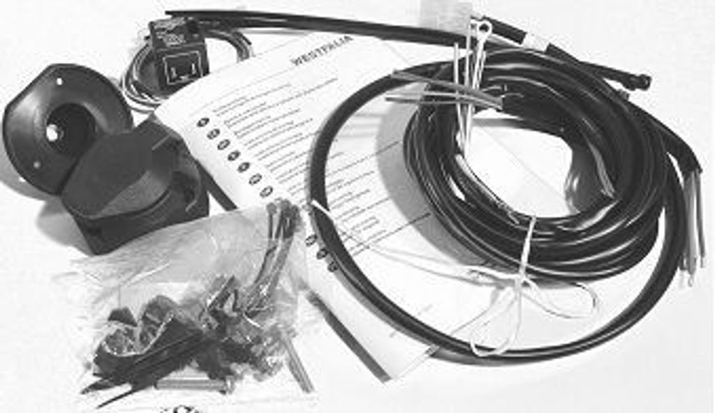 WESTFALIA 300061300113 Elektrosatz Anhängerkupplung E-Satz passend für MERCEDES-BENZ T1 Bus (601) Anhängevorrichtung