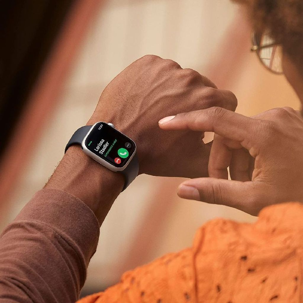 Apple Watch Series 8 41mm (A2773) Silver Alu Sport Band Produktbild 7