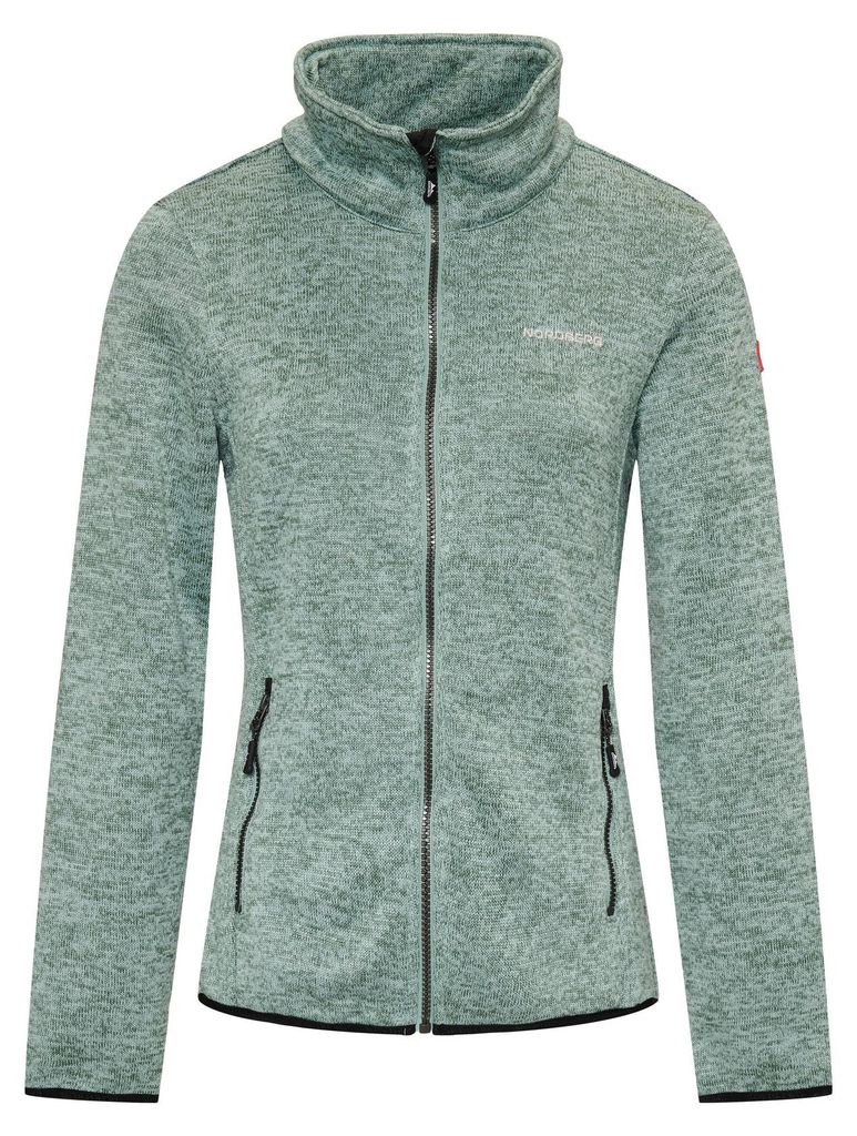 Nordberg ANDREA Fleeceweste – Damen – Grün Melange - Größe Produktbild 