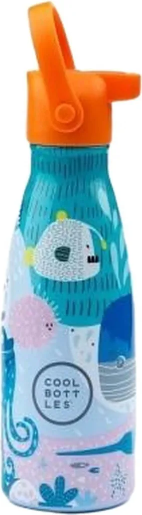 Cool Bottles CBBK26SW-MULTICOLOR 260ml - Borraccia Inox per Bambini