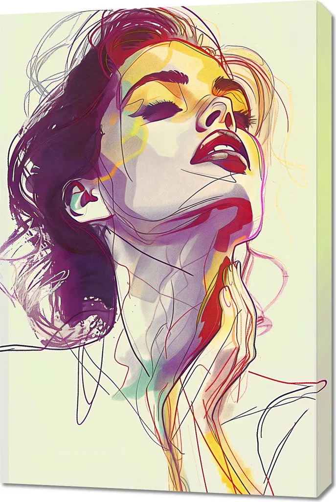 Image Liquide 60 x 90 cm - Décoration Murale pour Habiller un Mur Vide